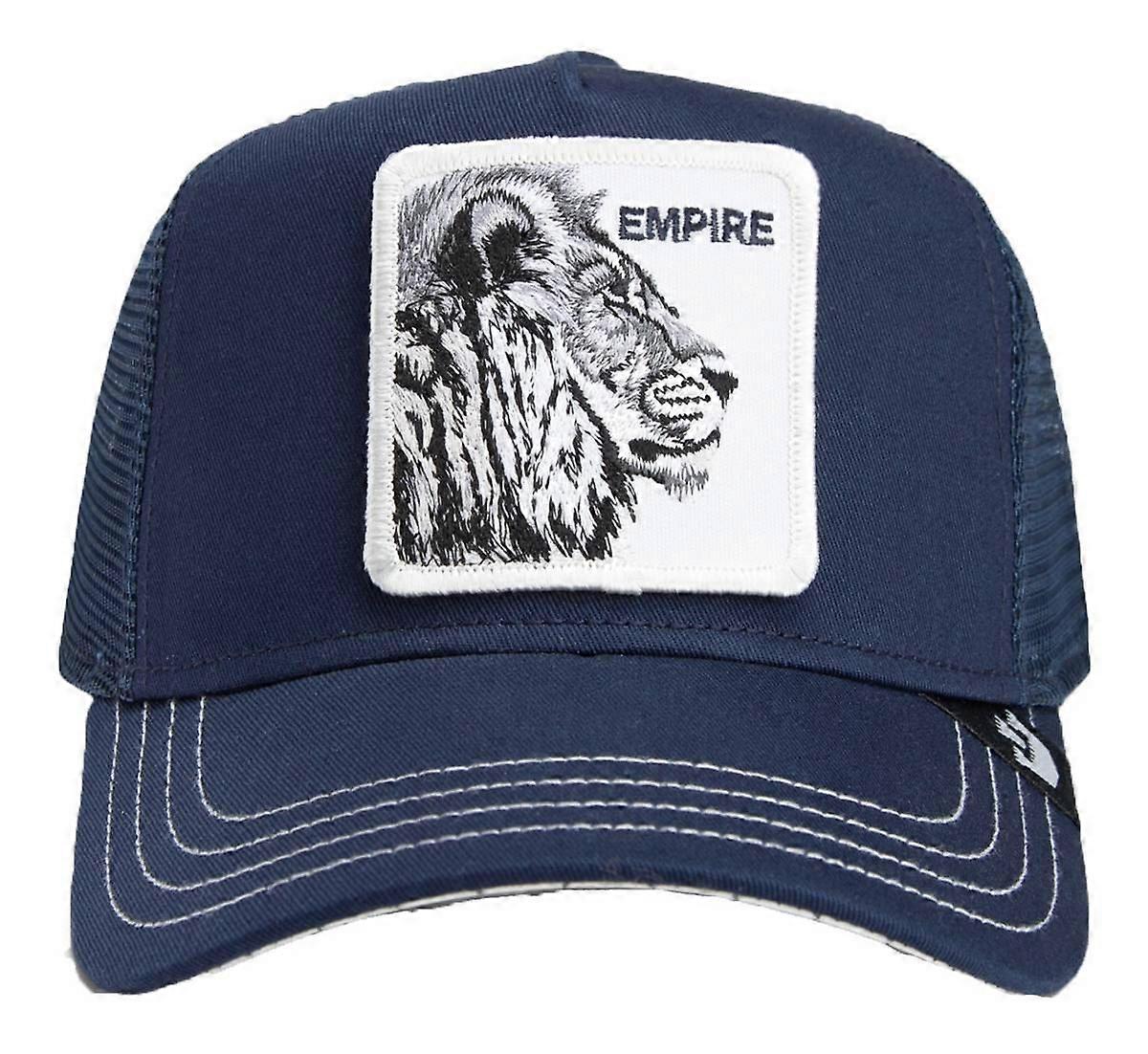 Goorin Bros The Empire Lion Trucker hat - Navy