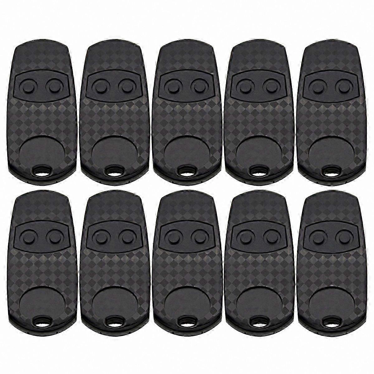 10-Pack Universal Gate Opener Remote Control 433.92MHz Copyable Keychain for Garage Door/Gate Systems