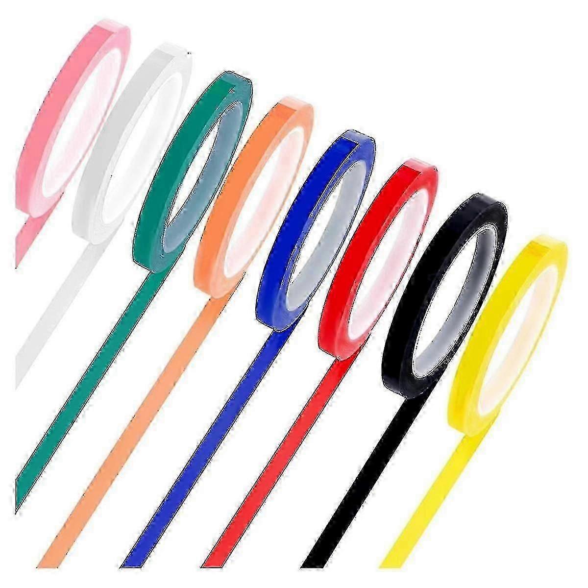 8 Rolls Colors Autoclave Tape 216 Ft/l X 0.4 In/w Instruments Identification Tape Autoclavable 270q