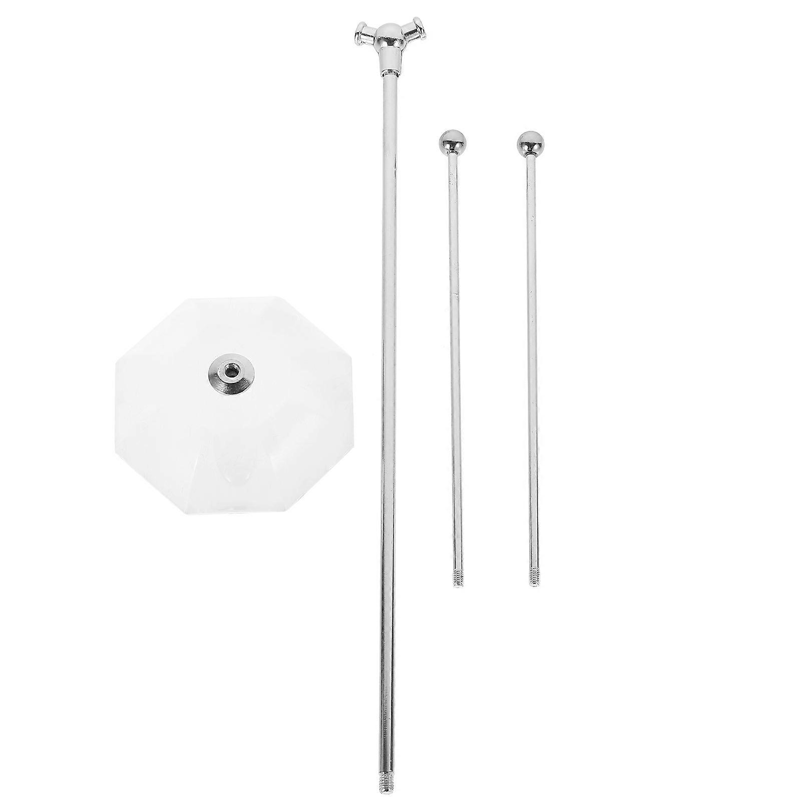 Sturdy Desk Flag Holder Metal Flag Pole Holder for Display 5Pcs Set
