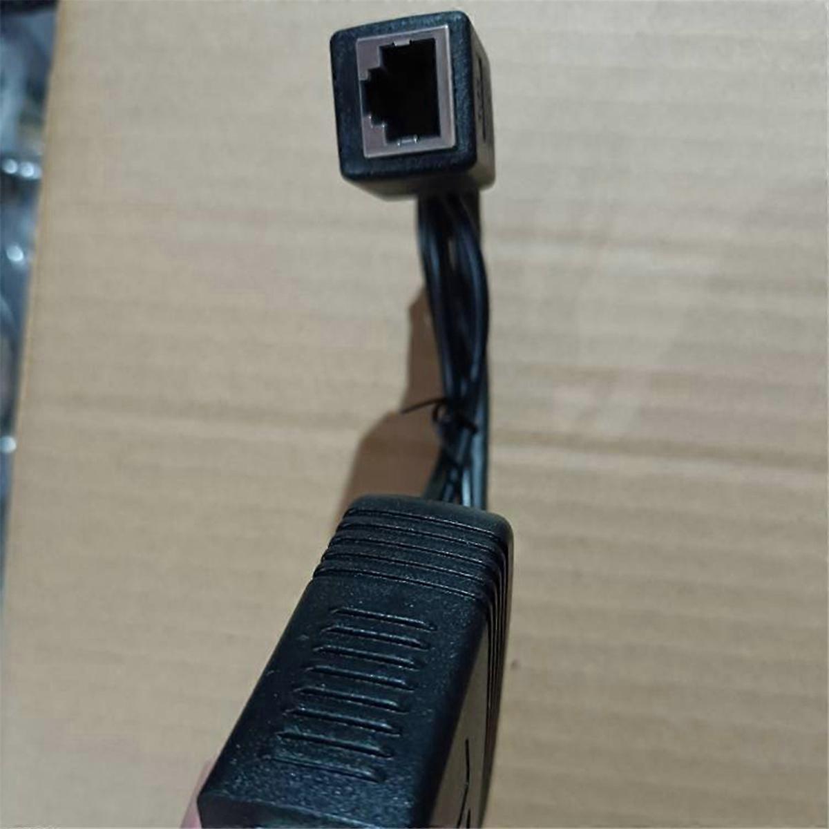 1 to 4 Gigabit Ethernet Splitter RJ45 Splitter 1000Mbps, Female