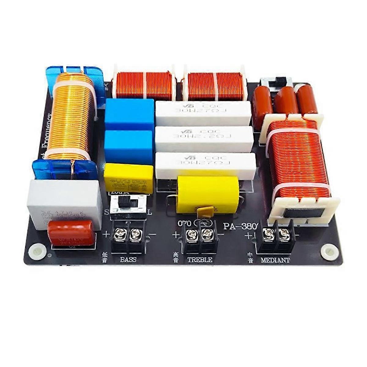 3 Way 800W High Power Multi Speaker High Medium Low 3 Way Frequency Converter Adjustable Frequency D