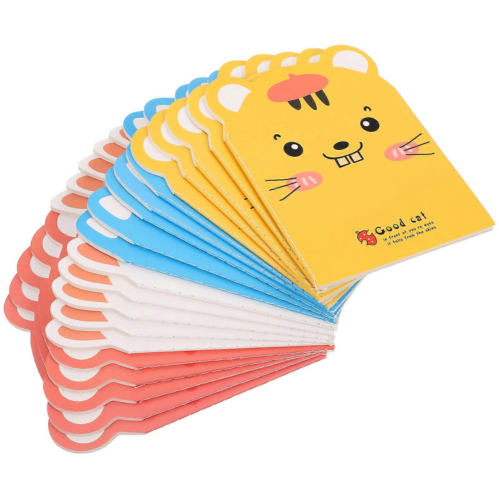 Assorted Color 5Pcs Pocket Notebooks For Daily Life Message Taking Compact Design Perfect Gift