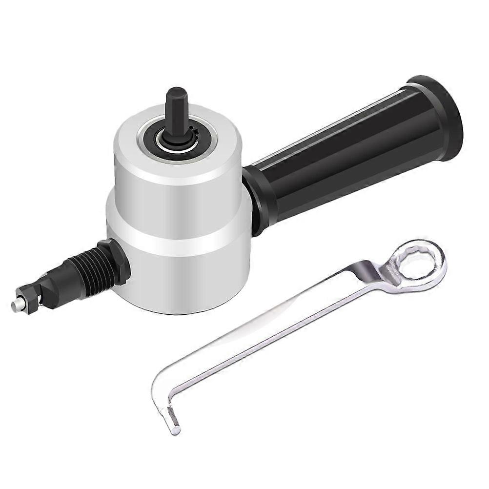 Metal Fabrication Tools Double Head Cutter Drill Attachment Kit Heavy Duty For Industrial Use 13x6x7cm Cutting 1Pc