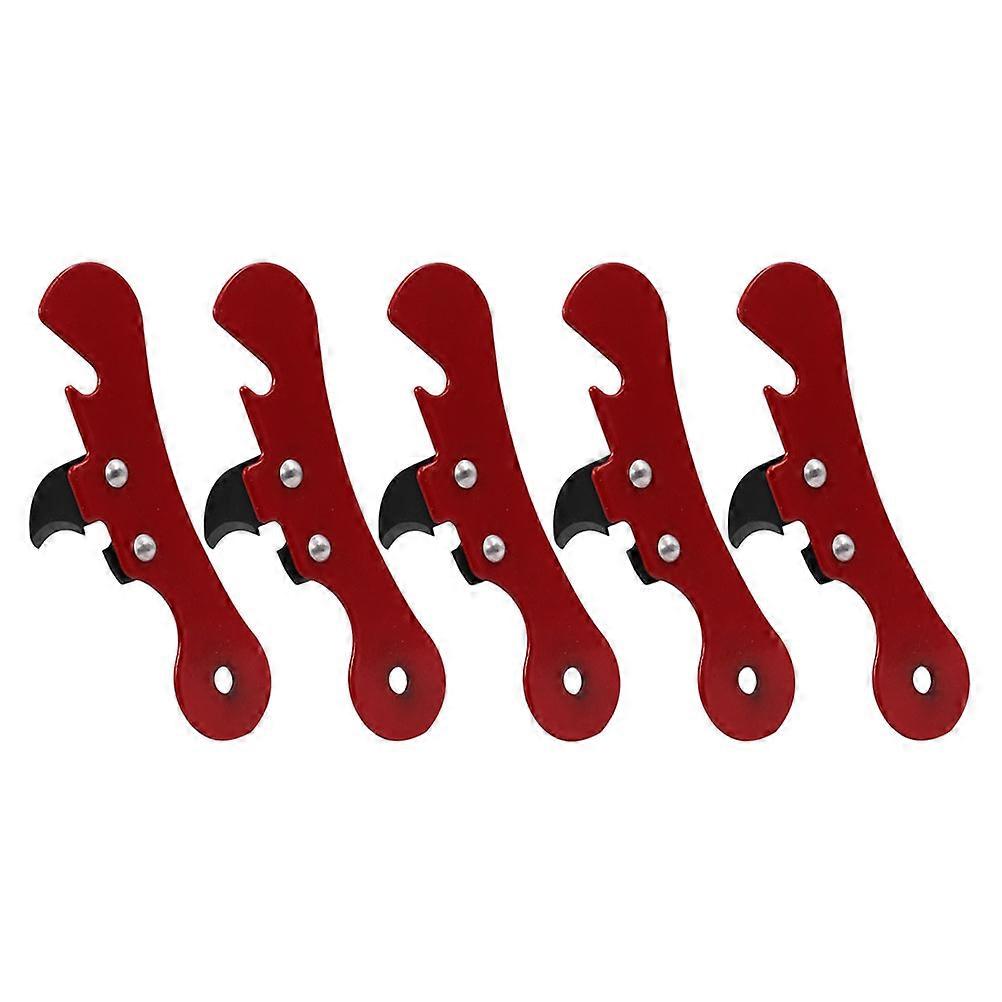 5Pcs Bottle Openers With Ergonomic Design For Kitchen Use Suitable For Adults