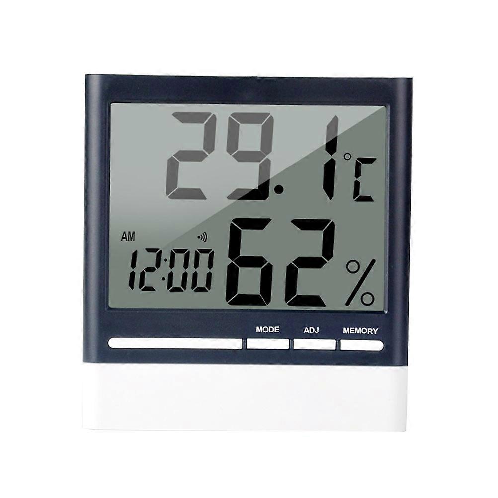 Humidity Meter Indoor Digital Electronic with Calendar 2Pcs