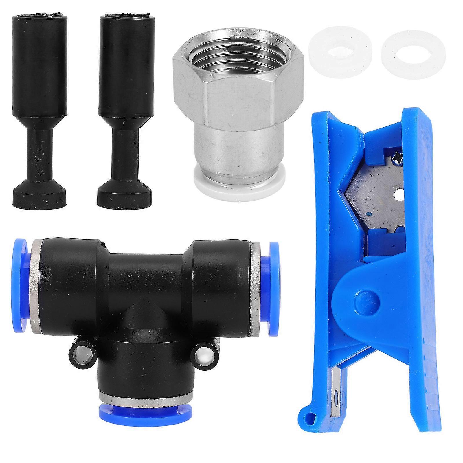 Quick Connect Pipe Adapter Irrigation System Accessories 5Sets for Pipe