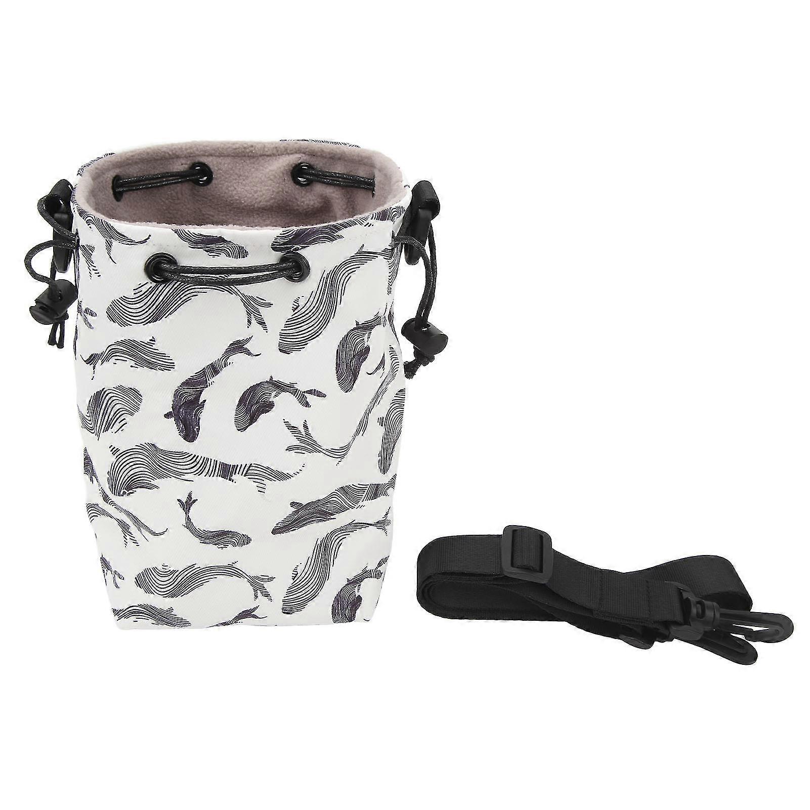 2025 Camera Drawstring Shoulder Bag Multifunctional Portable Large Capacity Waterproof Instant Camera Storage Bag Whale Style