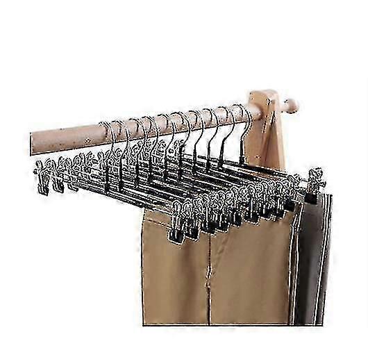 10 db szoknyafogas Nadrágtartó klipekkel Fém nadrágtartó - YA