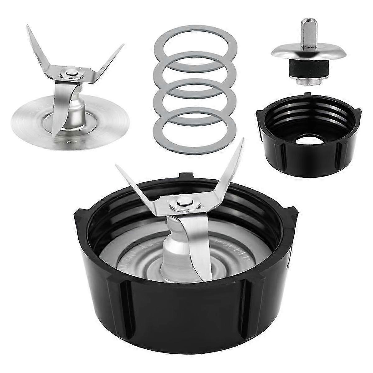 7Pcs Blender Replacement Parts for , Blender Ice Blade with Jar Base Cap, Accessories for Osterizer