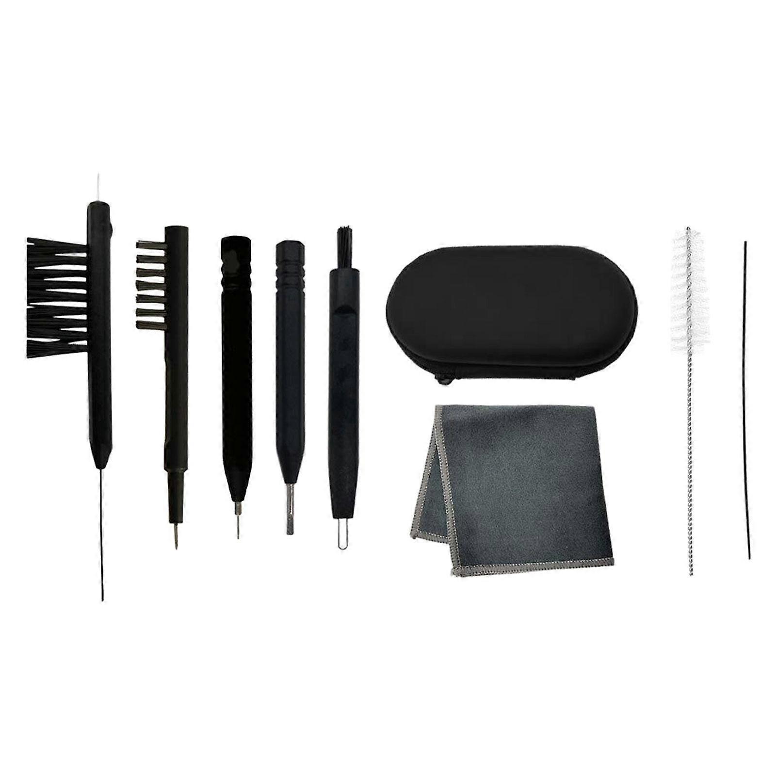 9 Pieces Hearing Devices Cleaning Tools Cleaning Cloth Multipurpose Portable