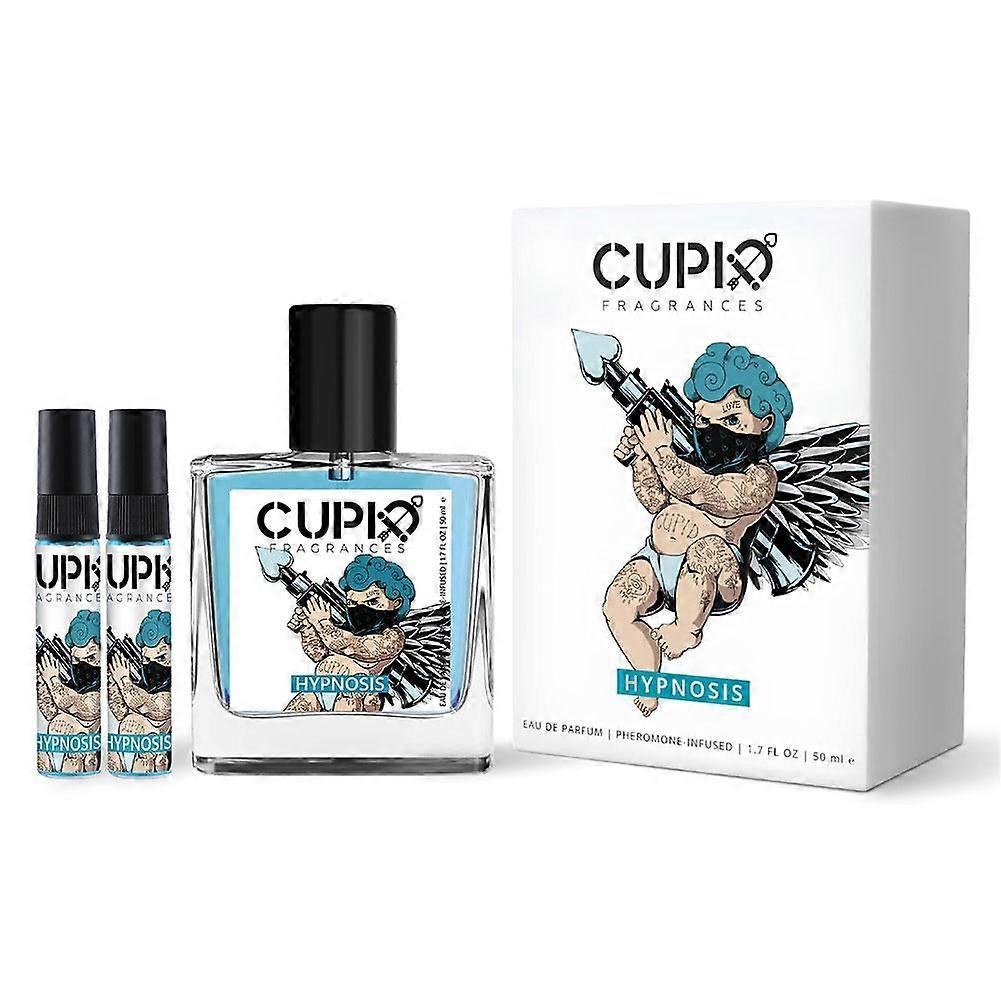 Perfume com infusão de feromônios Cupido Hipnose Colônia Fragrâncias Perfume Conjunto com 3 peças