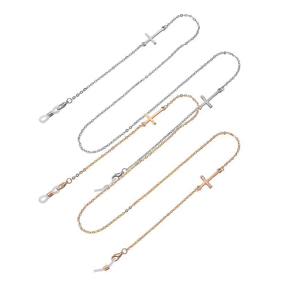 Versatile Accessory Glasses Lanyard For Eyeglasses And Sunglasses In Assorted Color For Traveling Available In 4Pcs