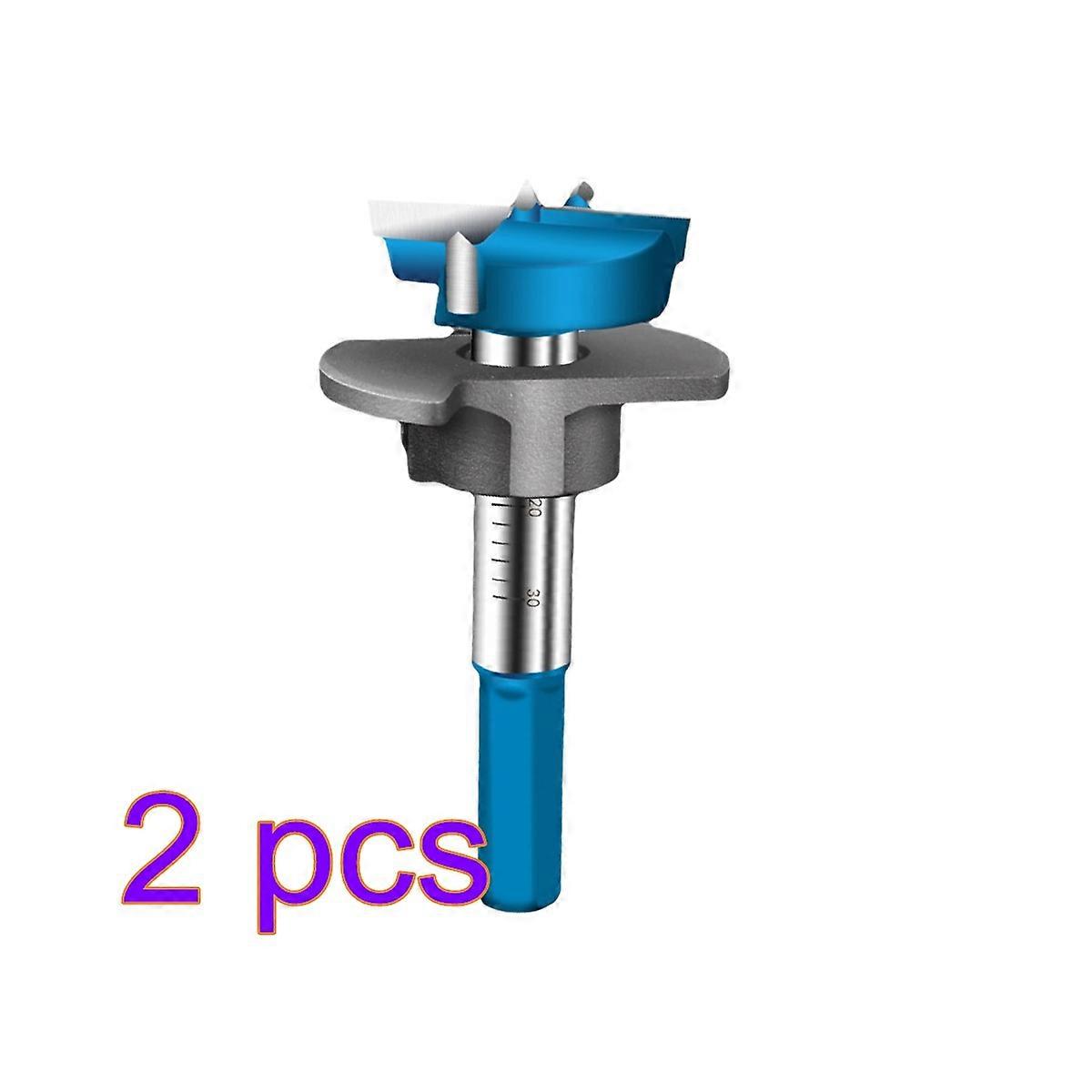 Hole Drilling Drill Bit for Woodworking Use 2x Drill Bits Set
