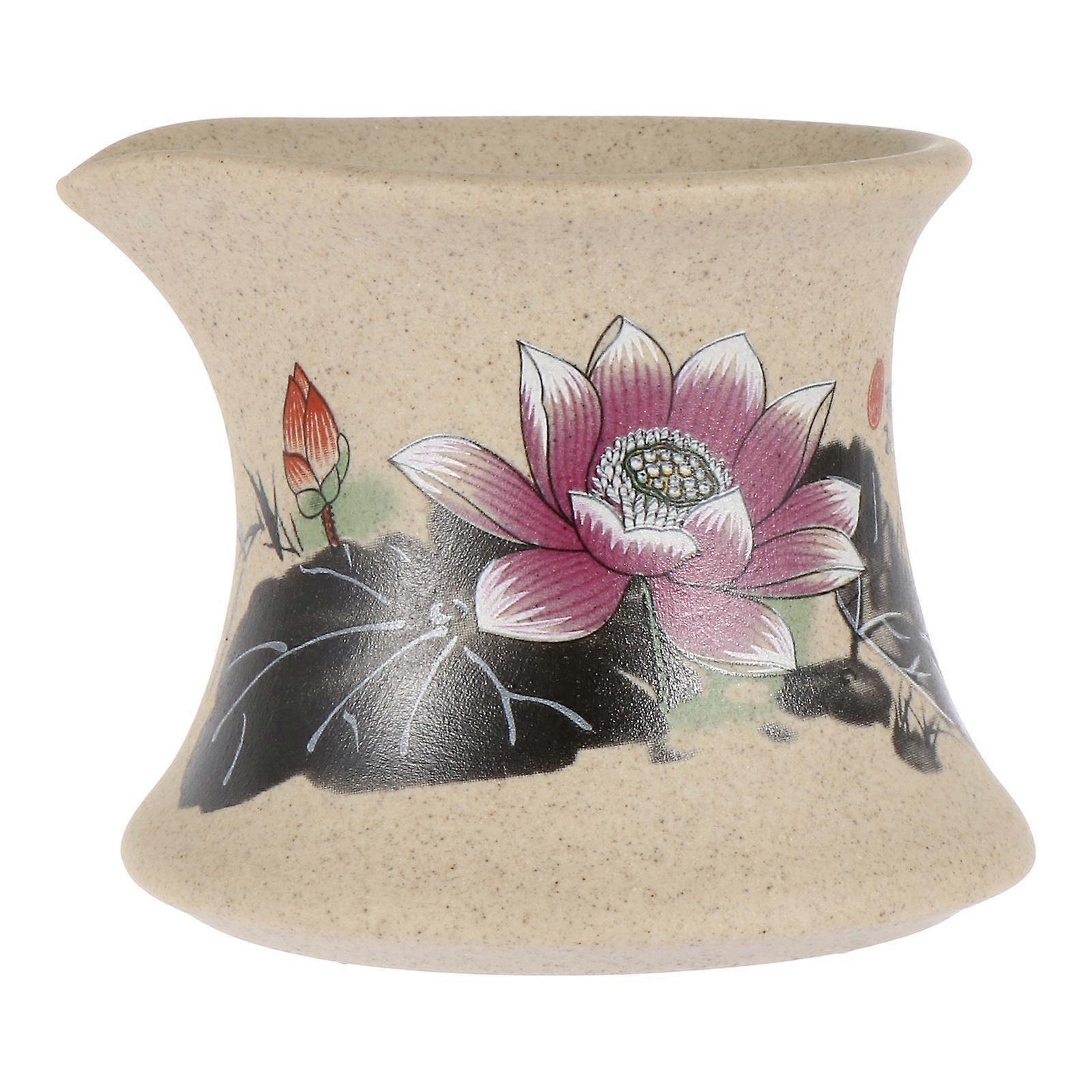 Tea Pot Ceramic Dispenser for Home 3Pcs Hand Painted Tea Set