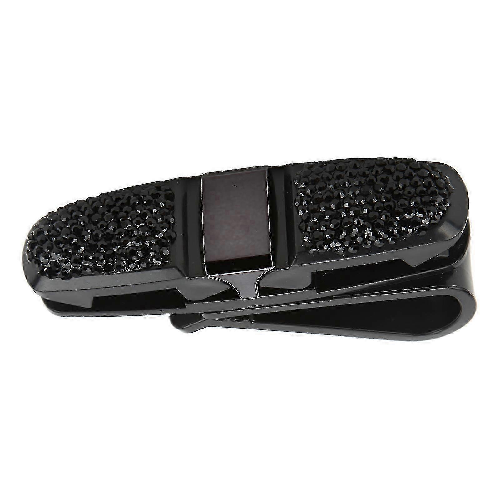 Car Ashtray Diamondstudded Smokeless Container With Led Light Indicator Multifunctional Universal(red )