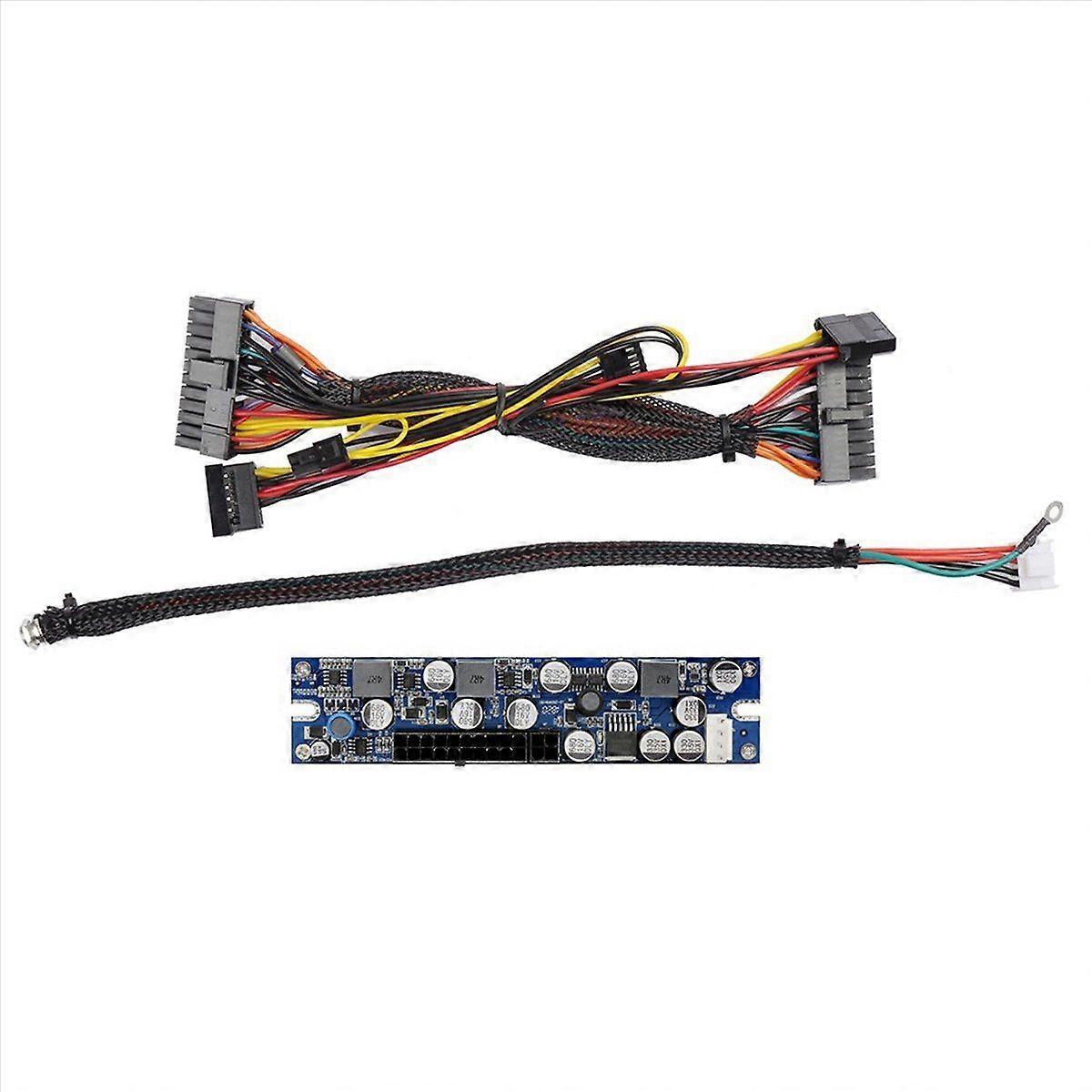 DC19V 200W ATX Peak PSU Pico ATX Switch Mining PSU 24pin MINI ITX DC to ATX PC Power Supply Converter for Computer