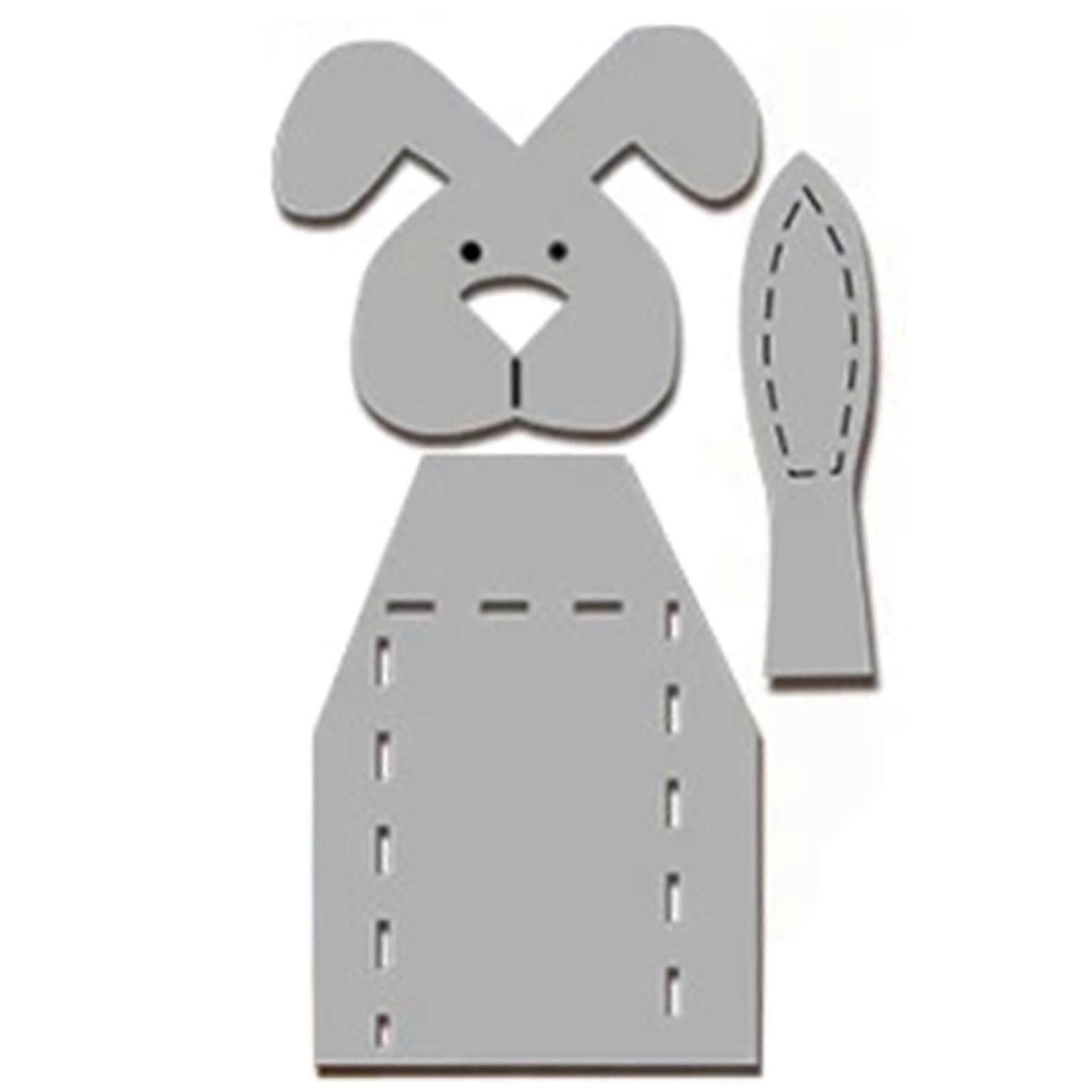 Bunny Basket Template Set Transparent Acrylic Sewing Template for Quilting Sewing Pattern
