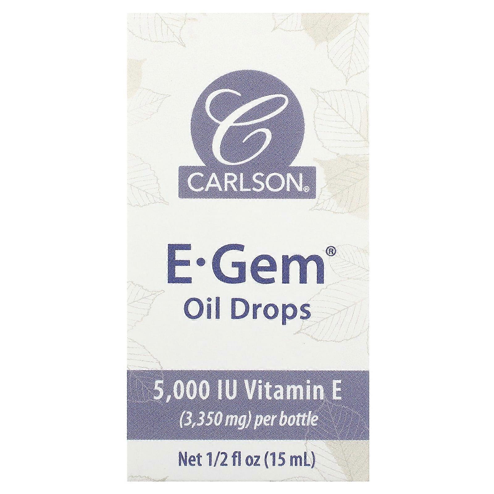 E-Gem Oil Drops, 1/2 fl oz (15 ml)