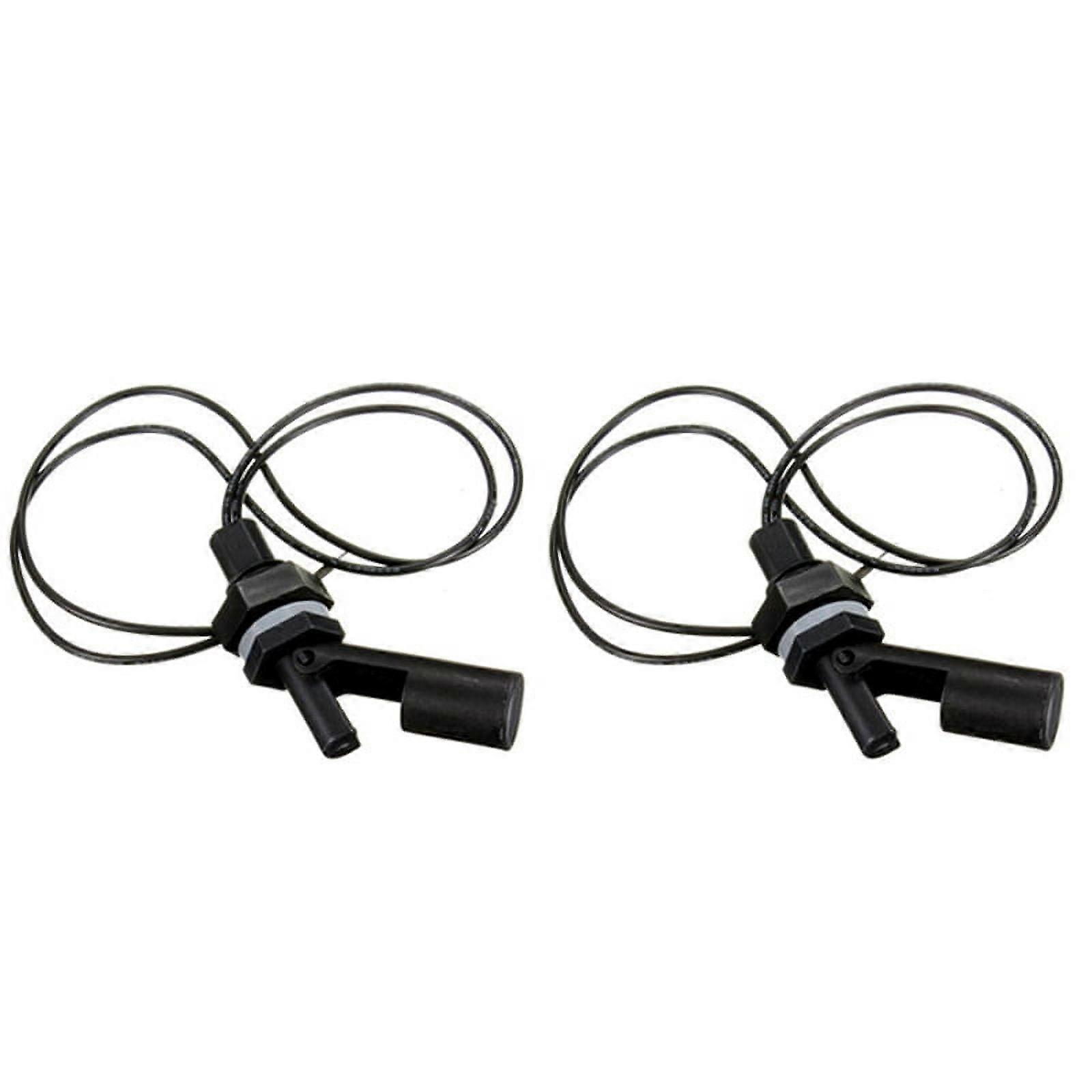 2X Tank Pool Horizontal Water Level Float Switch Liquid Level Sensor Ball - 12V 220V 10W