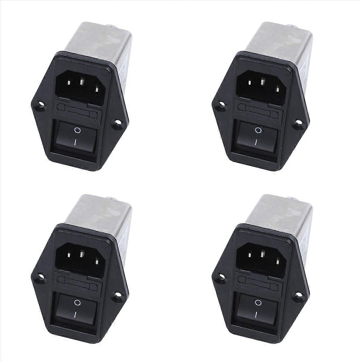 Solder Lug Terminals IEC 320 C14 Filter+Boat Switch+Fuse Holder