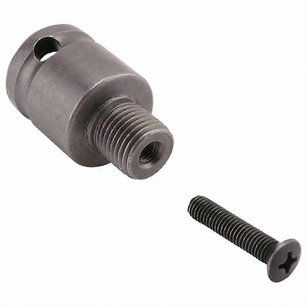 1/2" Drill Chuck Adapter for Impact Wrench Conversion with Screw