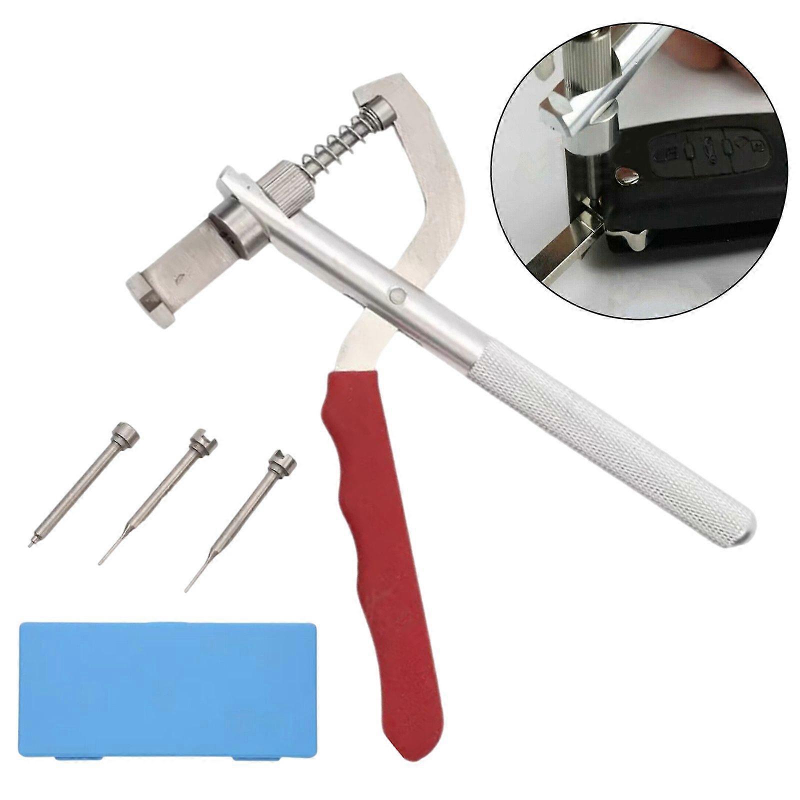Car Remote Pin Disassembly Plier Remover Flip Key Blade Install Removal Tool