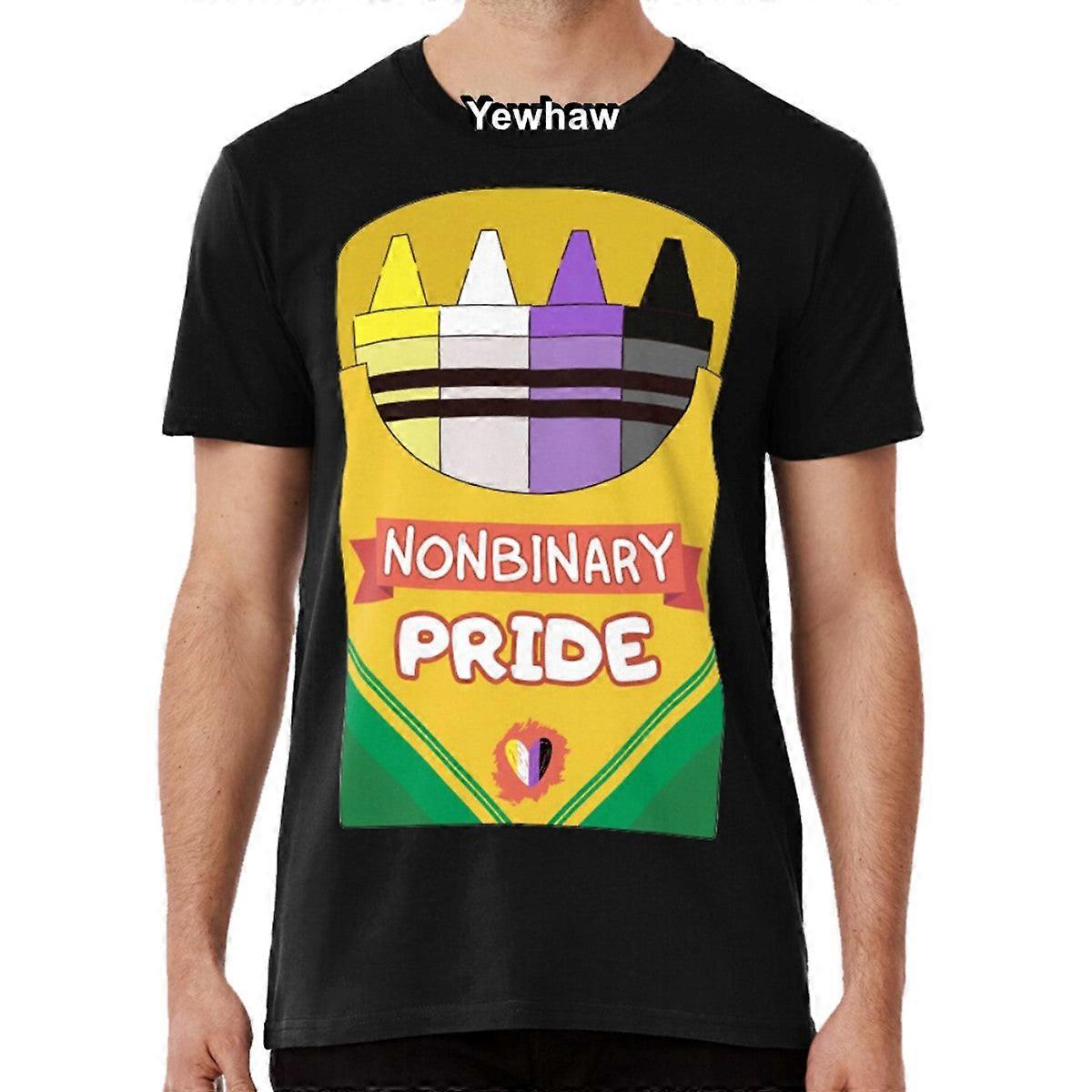 Nonbinary Pride Crayons T-shirt