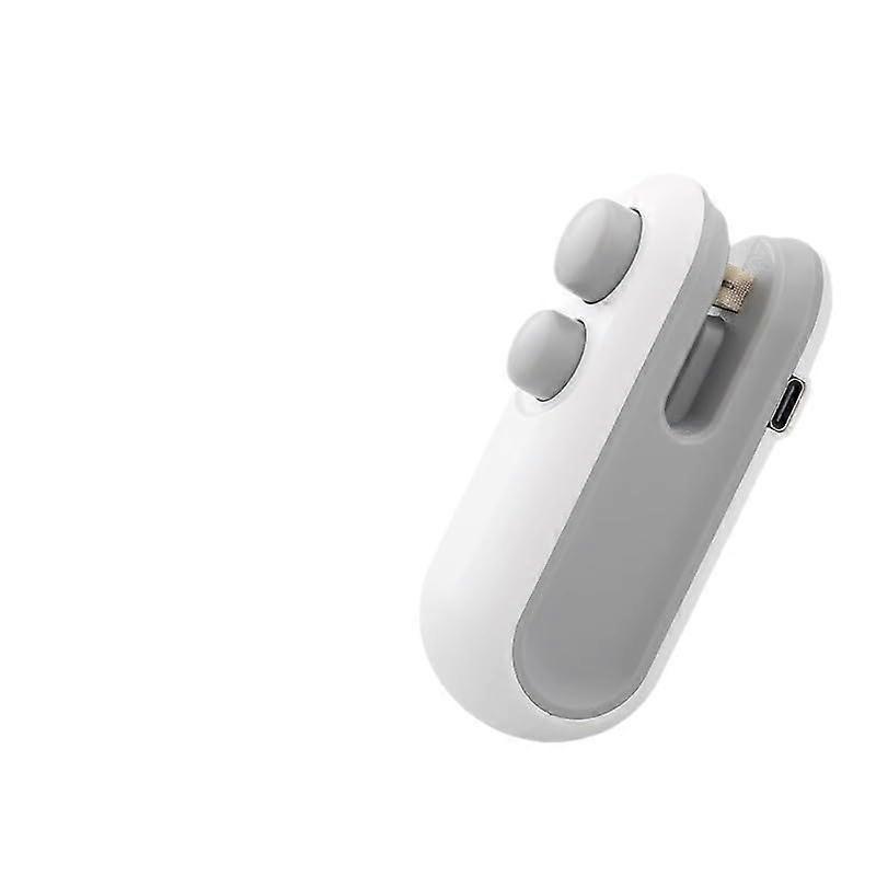 Portable Double Function Bag Sealer With Cutter And Heat Seal USB Rechargeable Cordless For Snack And Candy Bags