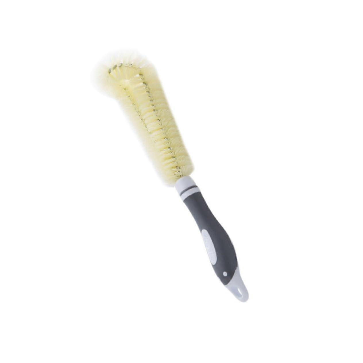 Shaped Handle Cup Cleaning Brush For Bottles And Cups WallHanging Design Milk Bottle Cleaner Random Color