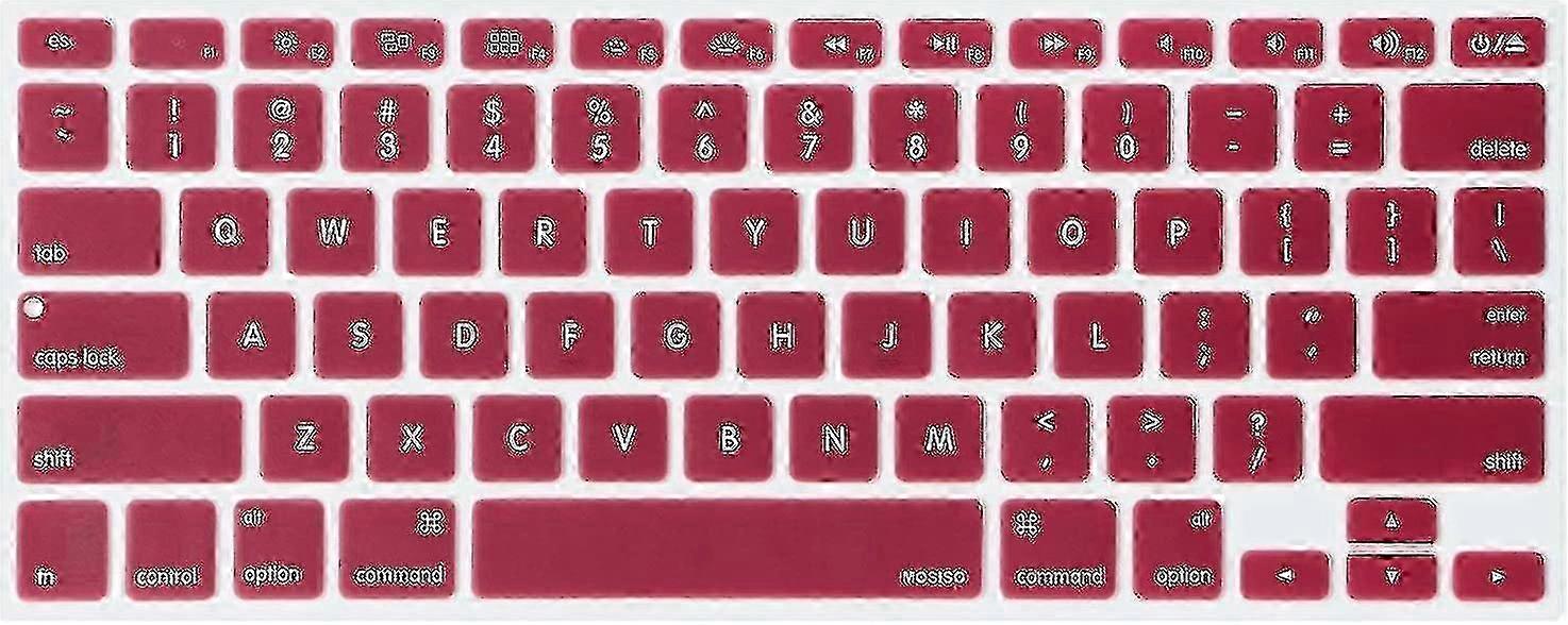 Silicone Keyboard Cover Compatible With Macbook Pro 13/15 Inch