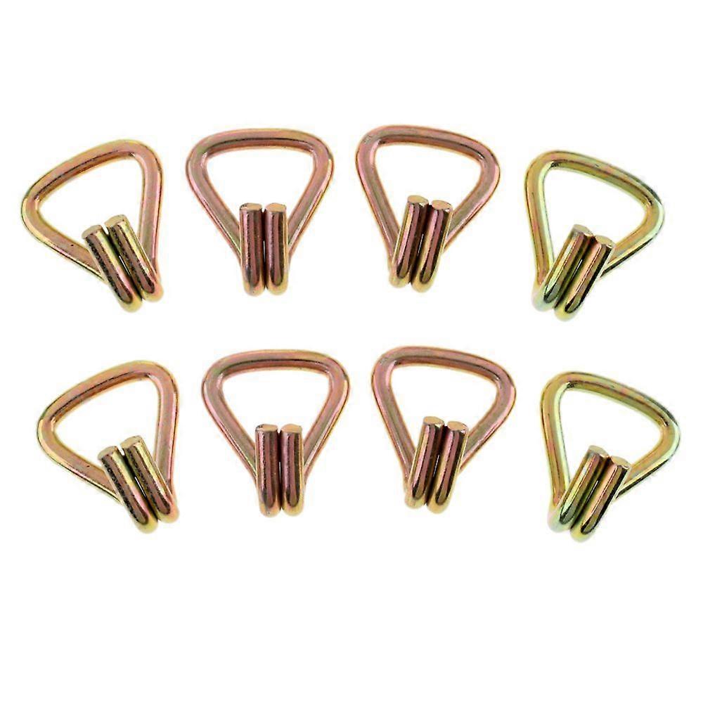 Double hook with ratchet Steel hook