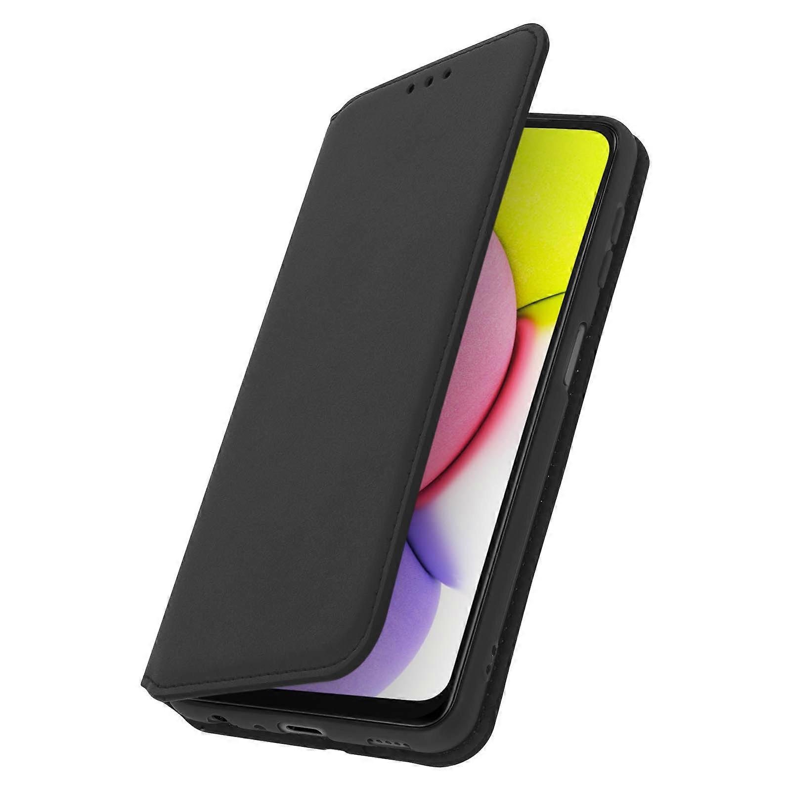 Funda Galaxy A03s Tarjetero Soporte Vídeo Negro