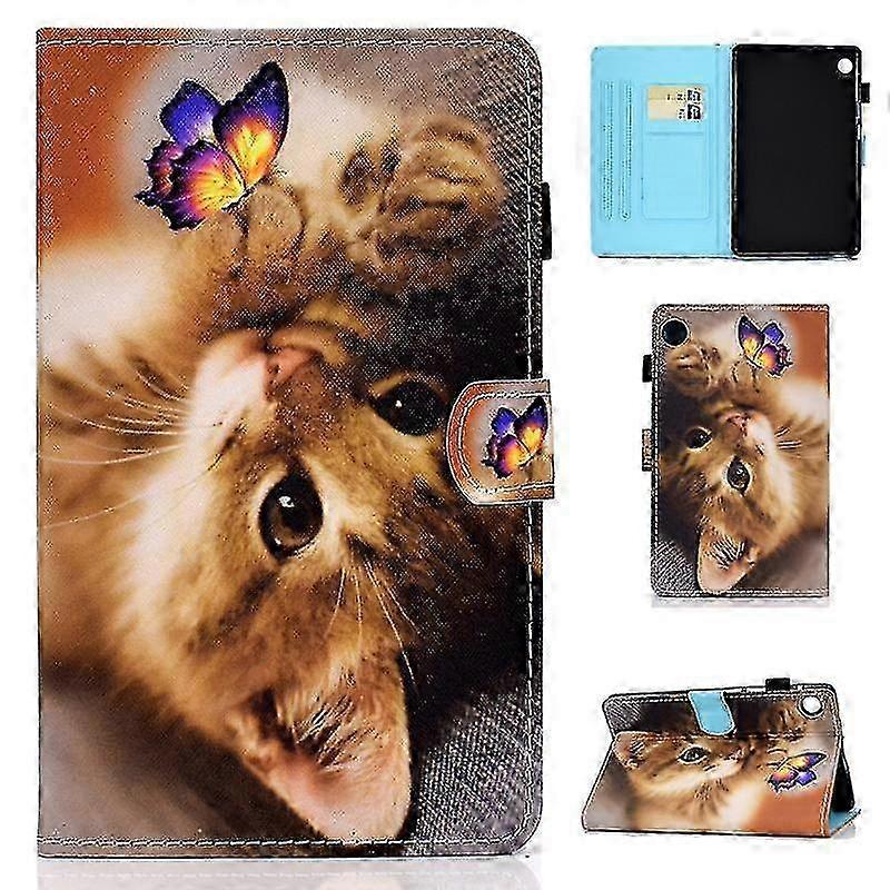 Case For Lenovo Tab M10 Plus (3rd Gen) 10,6 Inch Pattern Cover With Auto Sleep/Wake Function