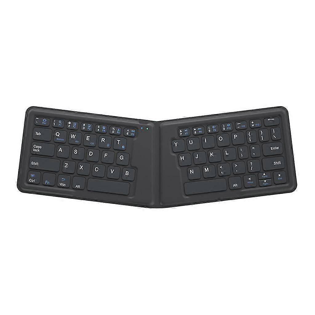 64keys Folding Bluetooth-compatible Mobile Phone Flat Wireless Mini Keyboard