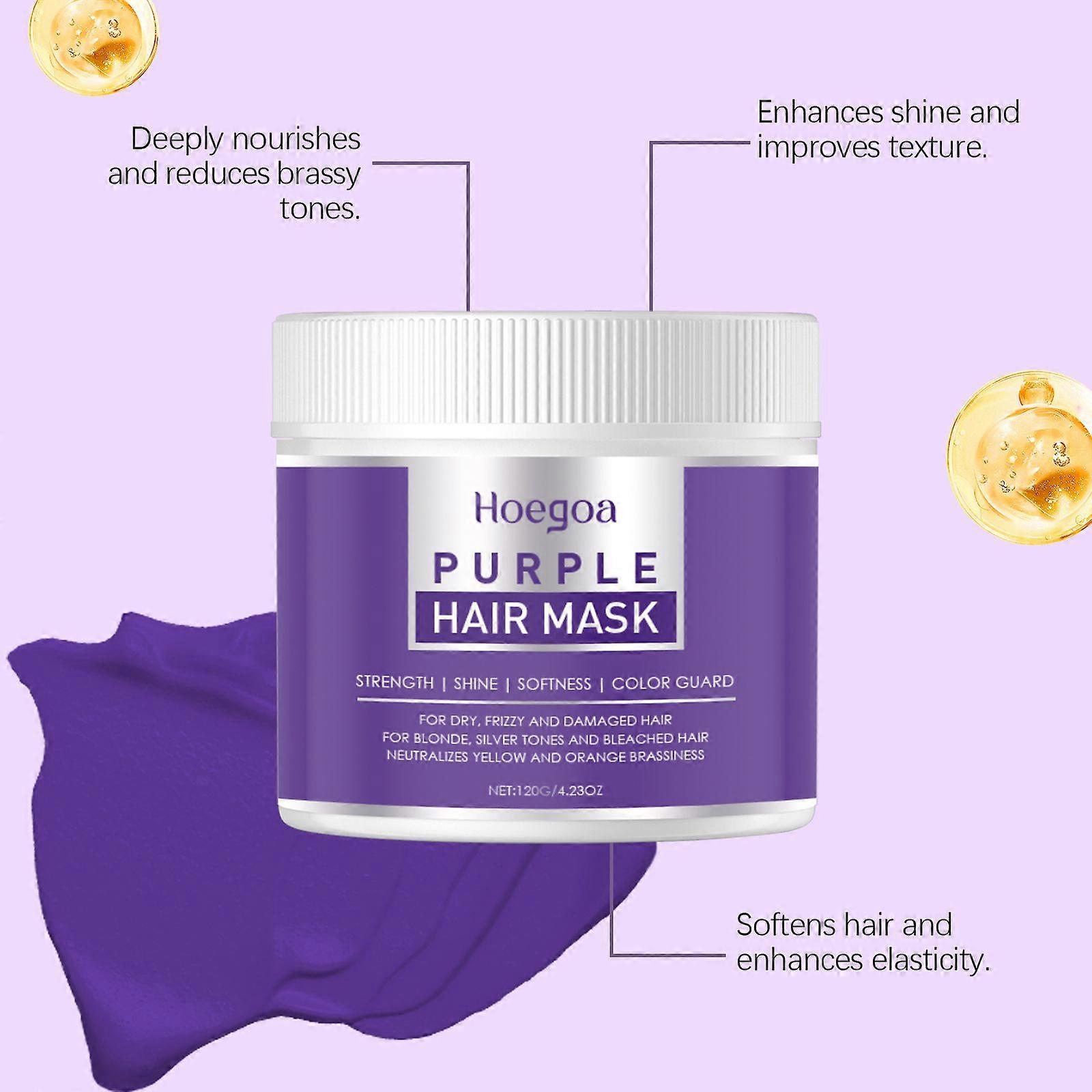 Hoegoa Soft Hair Mask Deep Nourishing And Hydrating Improve Dry And Dry Manic Strong Hair Gloss Elasticity