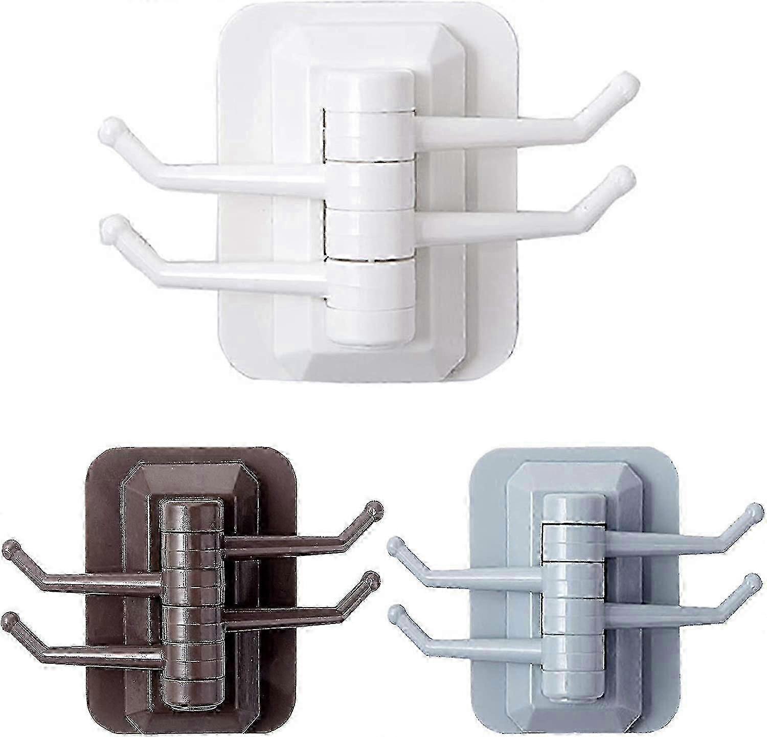 Pack Of 3 Adhesive Hooks, Bathroom Adhesive Hooks, Self-adhesive Adhesive Hooks 2025