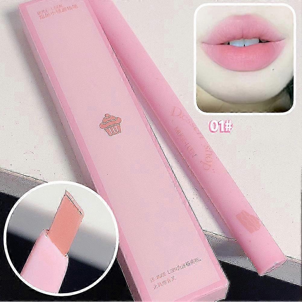 01# A mouthful of milk (A)$ Dessert lip liner automatically rotates waterproof and long-lasting, non-fading, lip liner to outline the lip shape
