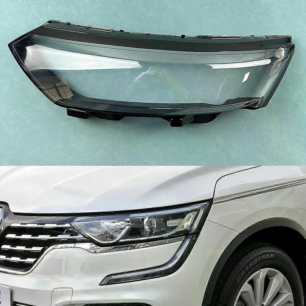 For Renault Koleos 2016-2019 Headlamp Cover Transparent Headlight Shell Lens Plexiglass Replace Original Lampshade