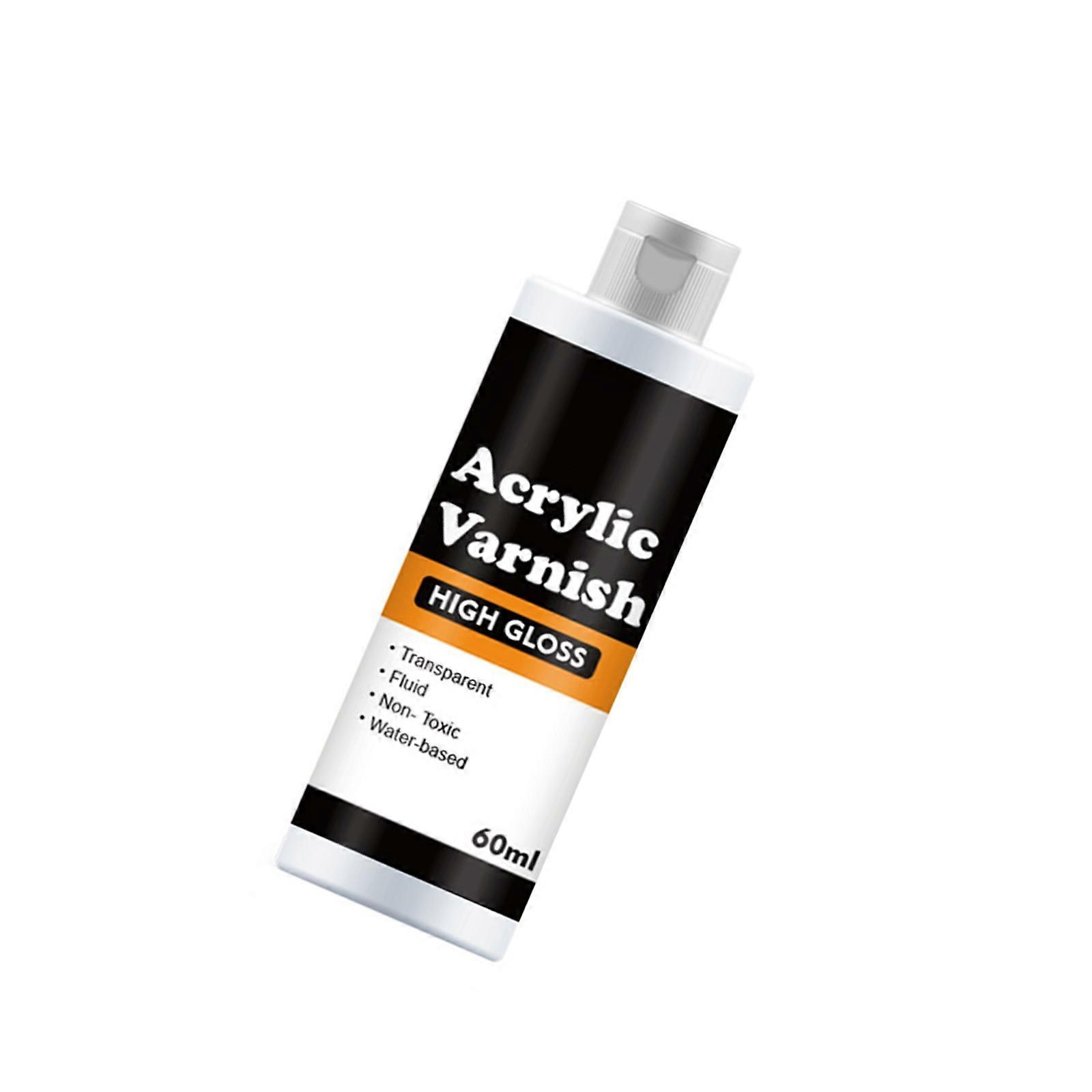 No Yellowing Clear Resin Coating Sealer For Art Preservation DIY Projects Keychains Jewelry 60/120ml Bottle Multicolor