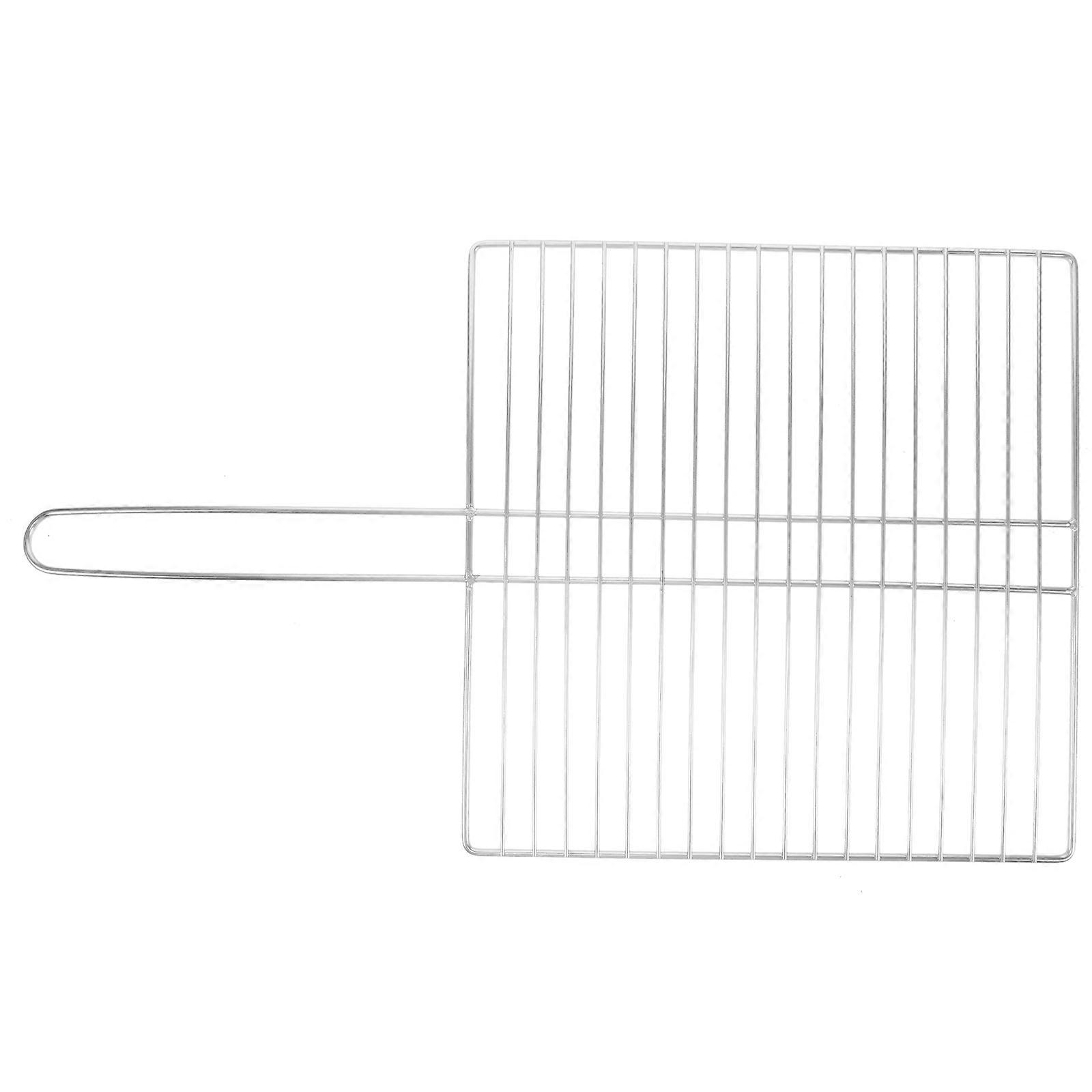 Outdoor Fish Grill Net Heavy-Duty Handle Grill Mesh for Bbq