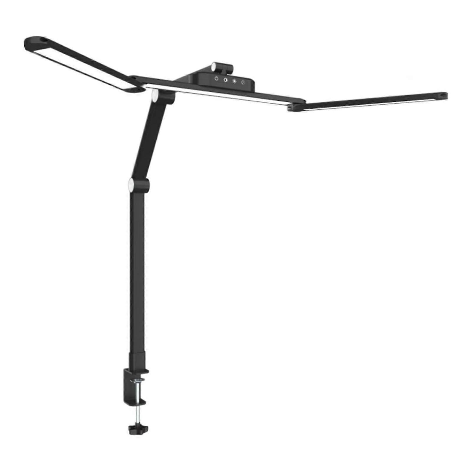 LED Desk Lamp Clamp, Dimmable Table Light With Adjustable Color Temperature For Workbench, Studio, Nail Art