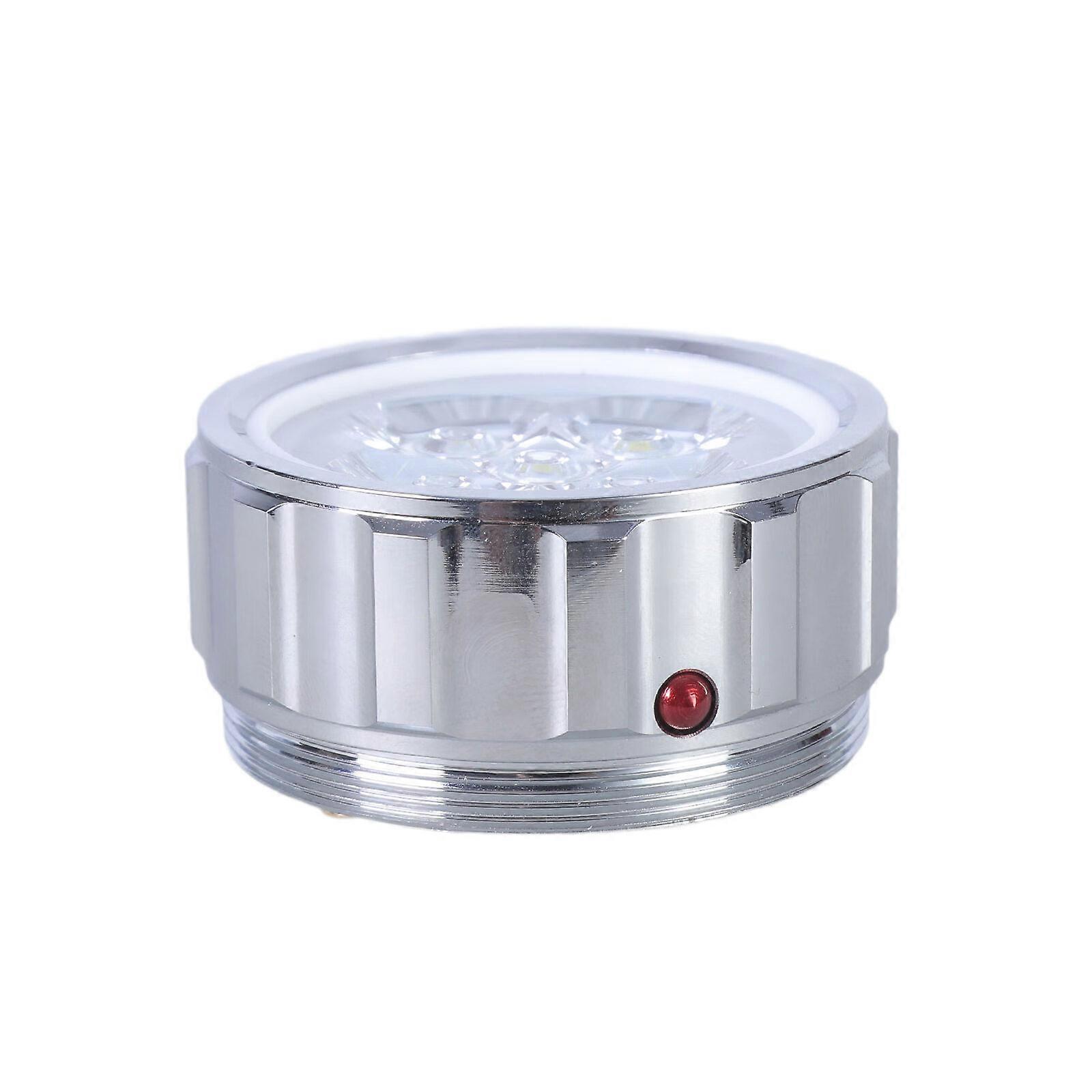 LED Flashlight Head Replacement DIY Mobile Power Accessory 3 Gear Brightness Adjustable Light Head for Power Banks Case Multicolor