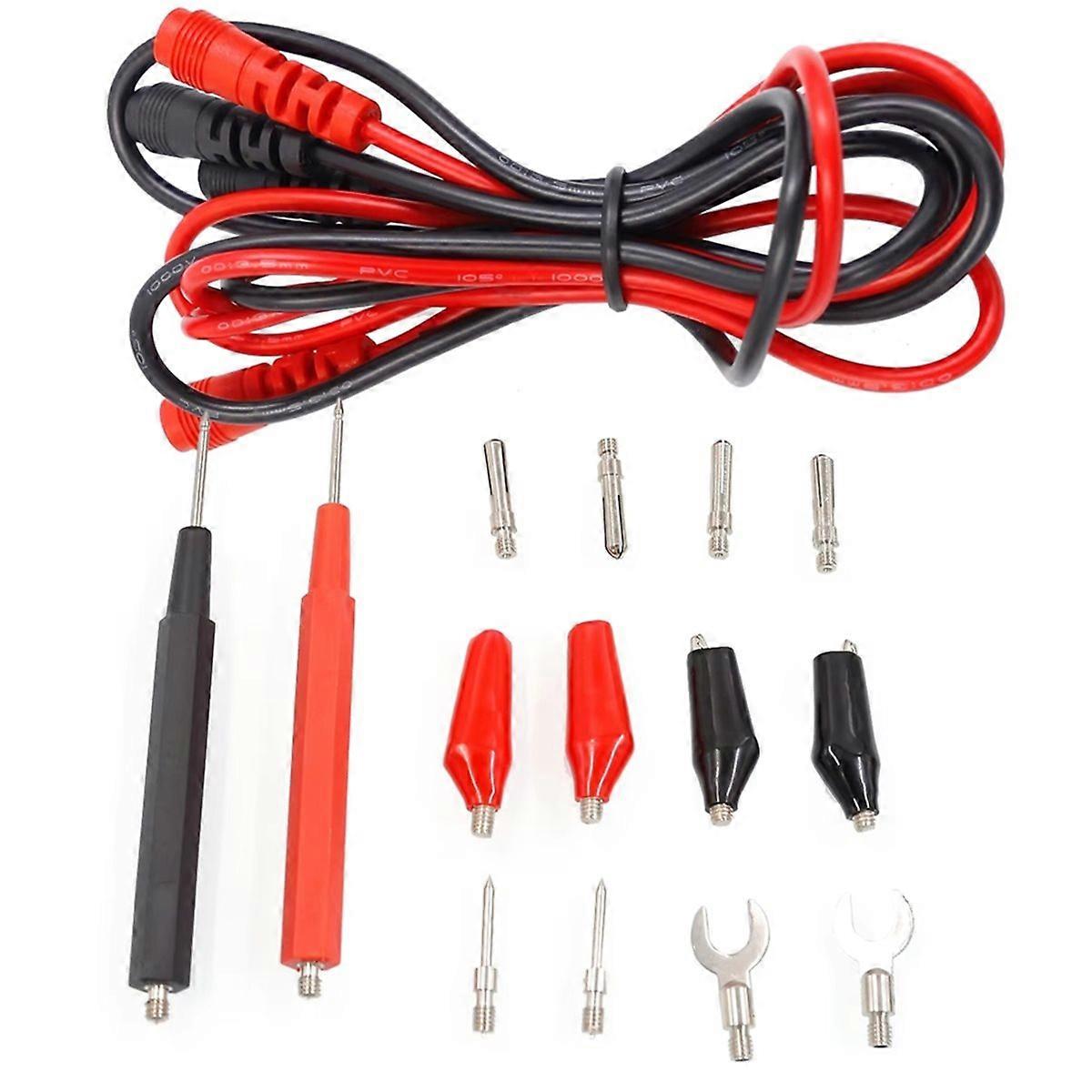 16PCS Multimeter Test Leads Kit Replacement Test Wire for Multimeter