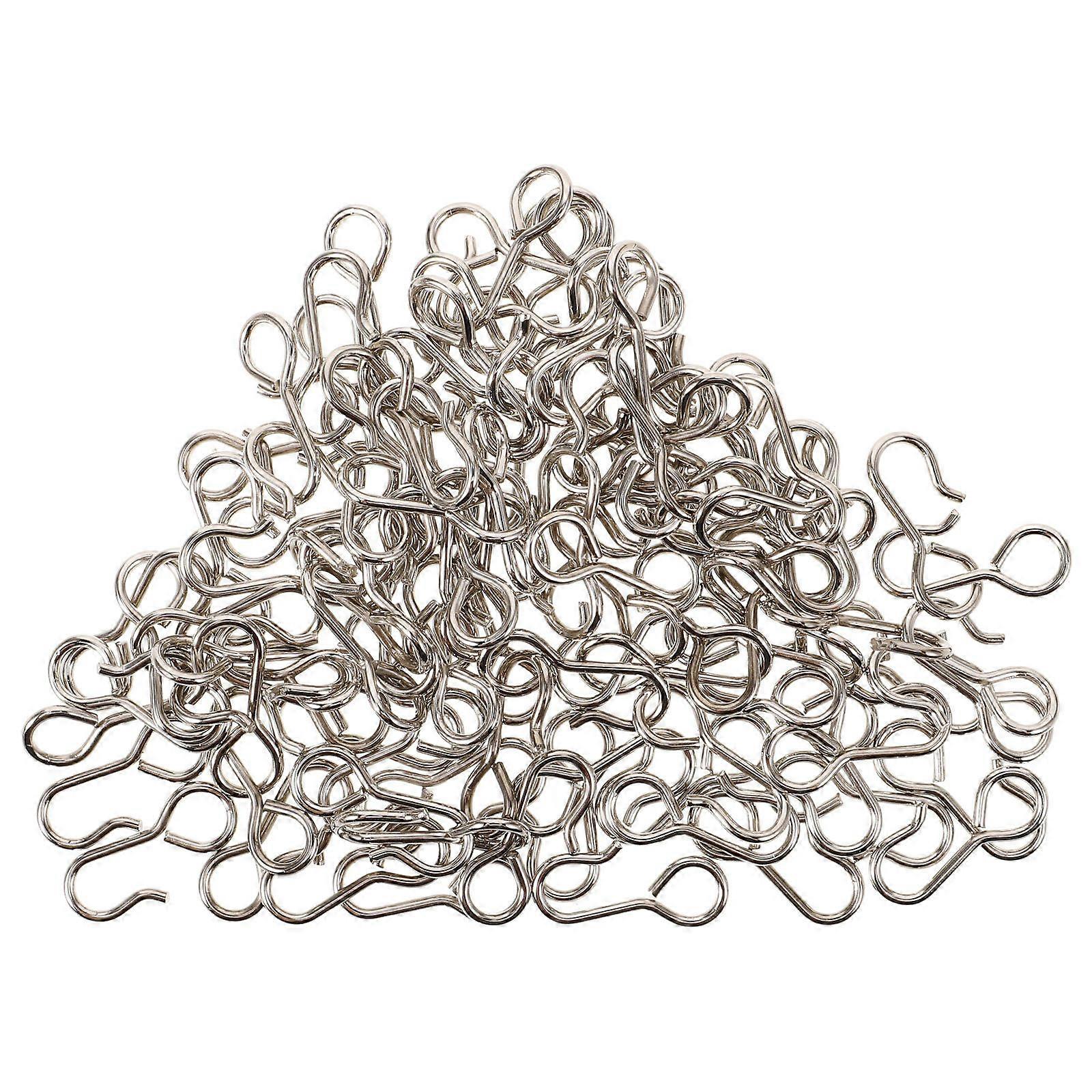 Heavy Duty Curtain Hooks 100Pcs Suitable For Ceiling Installation And Other Uses Featuring A Robust Structure
