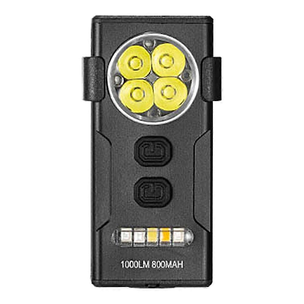 Keychain Flashlight Small Pocket Flashlight USB Charging Mini Flashlight Multi Light Modes Multi-Fu