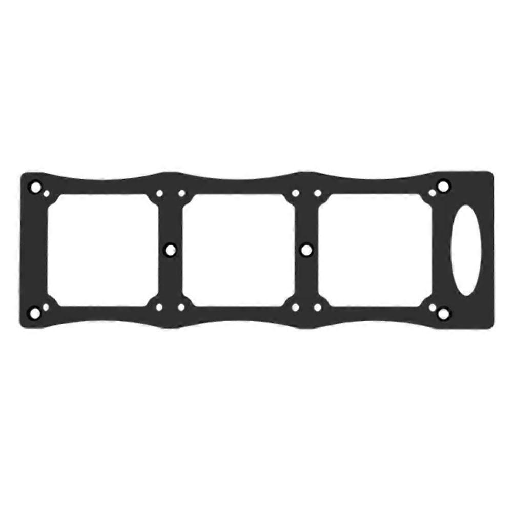 Carbon Steel Socket Bottom Box Opening Tool Anti Rust Three Hole Drilling Template For Efficient Production Accurate Positioning