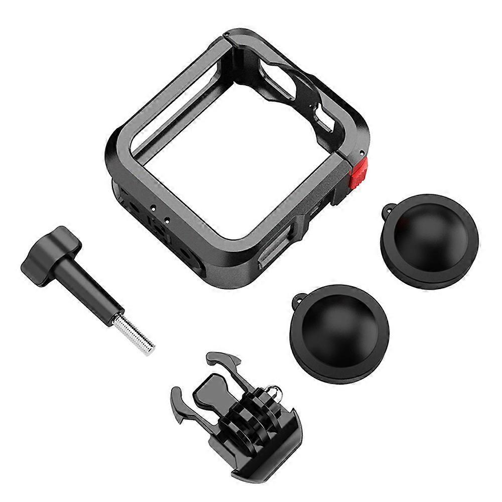 Aluminum Alloy Frame Metal Protective Case Rabbit Cage for GoPro Max2 Panoramic Camera Accessories Shockproof and Scratch-Resistant