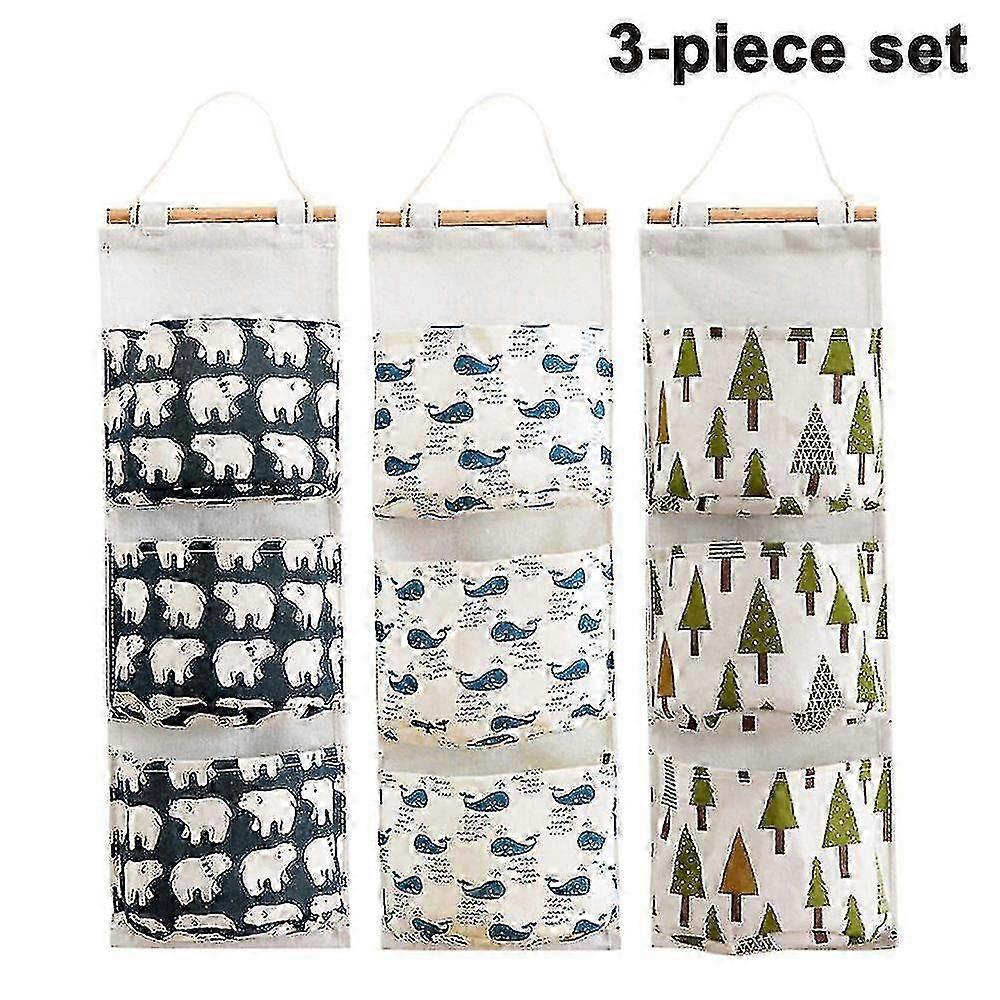 Avrupa Pazarı için 3 Duvar ve Kemer Asılı Saklama Torbaları