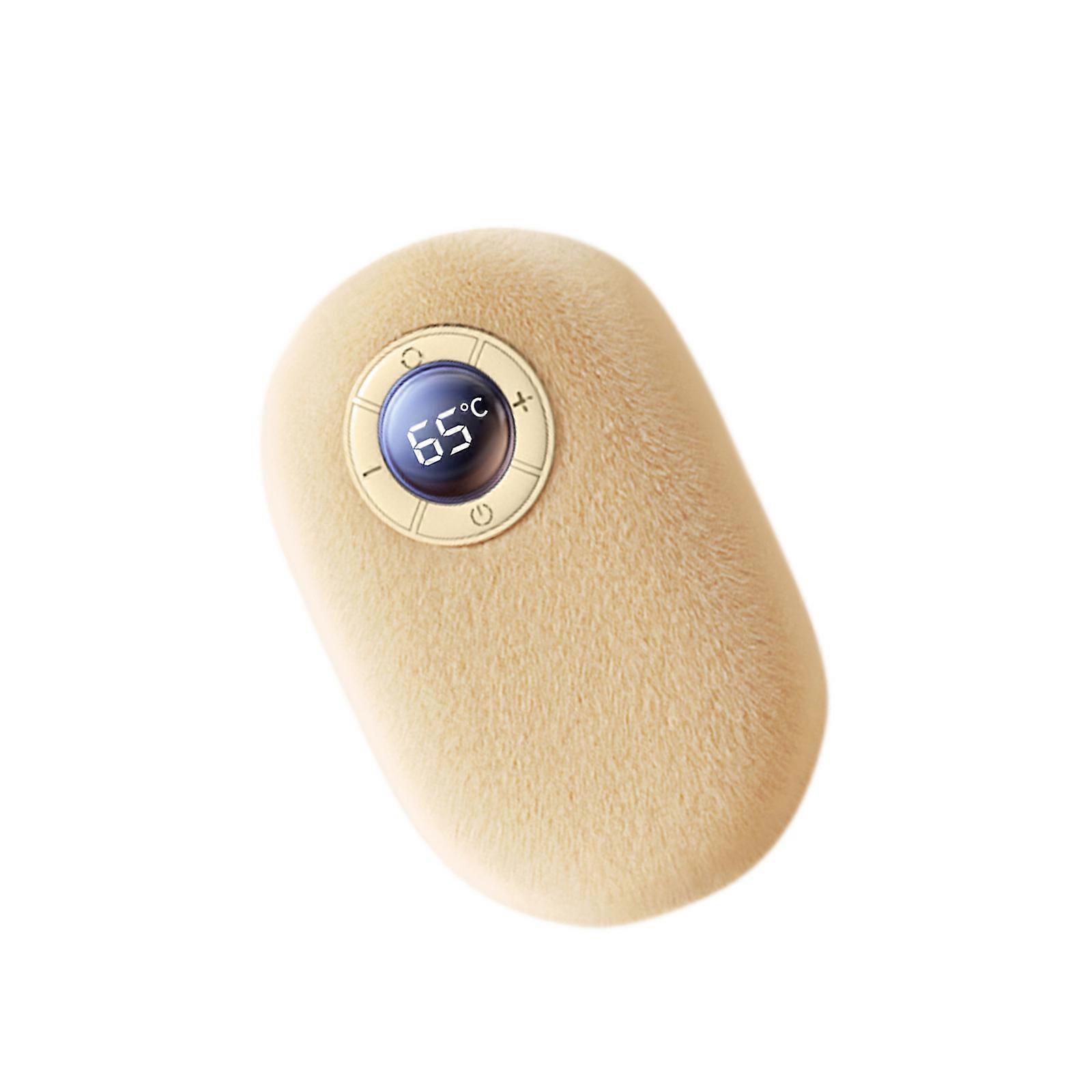 Portable USB Powered Hand Warmer For Cold Weather Fast Heating Technology Heating Device For Adults Kid  White